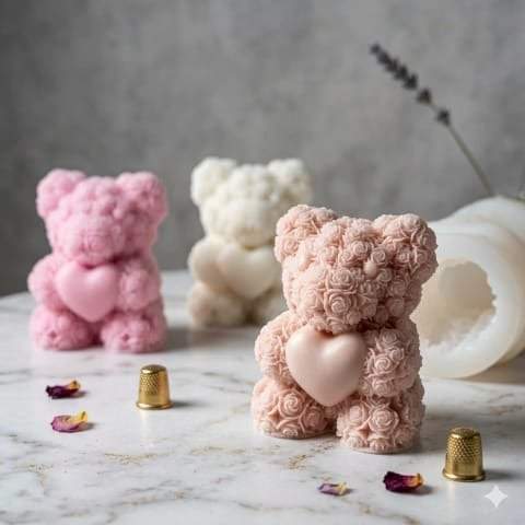 🧸🐻 Molde con forma de oso – Cod. 457 🐻🧸
