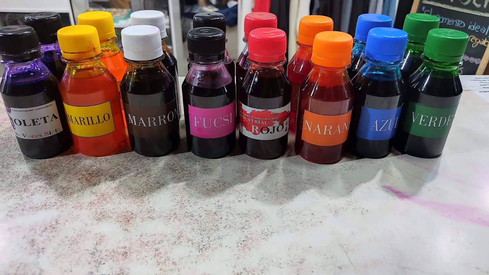 🎨 COLORANTES LÍQUIDOS 🎨