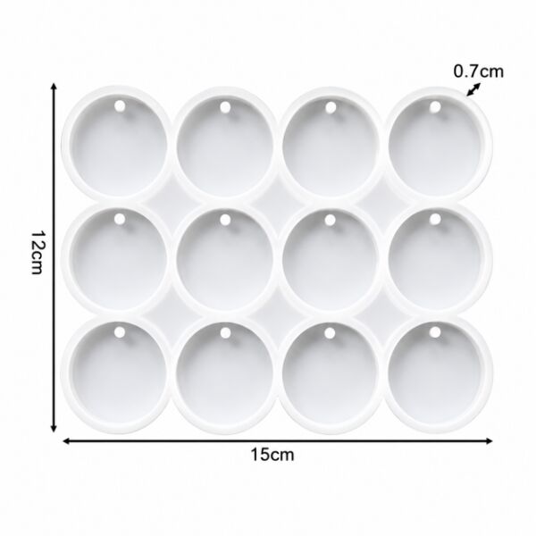 ⭕ Molde Circular para Placas Aromáticas – Cod. 631 ✨