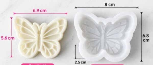 🦋 Molde Mariposa – Cod. 643 ✨