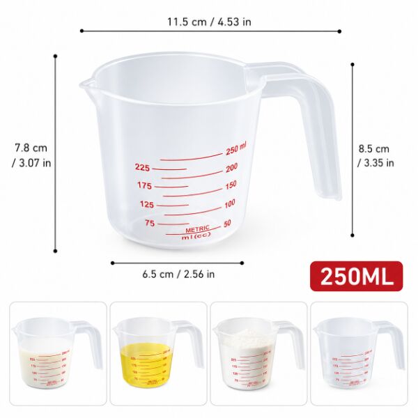 🥛 Jarra Medidora 250 cc ✨