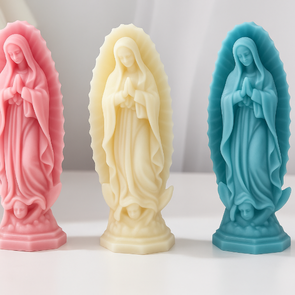 🙏✨ Molde de Silicona Virgen de Guadalupe ✨🙏