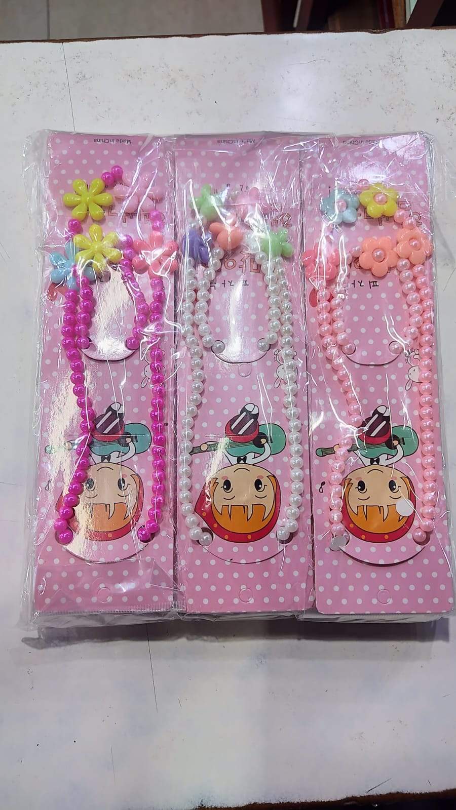 🌸 Set de Collar y Pulsera para Nena 🌸