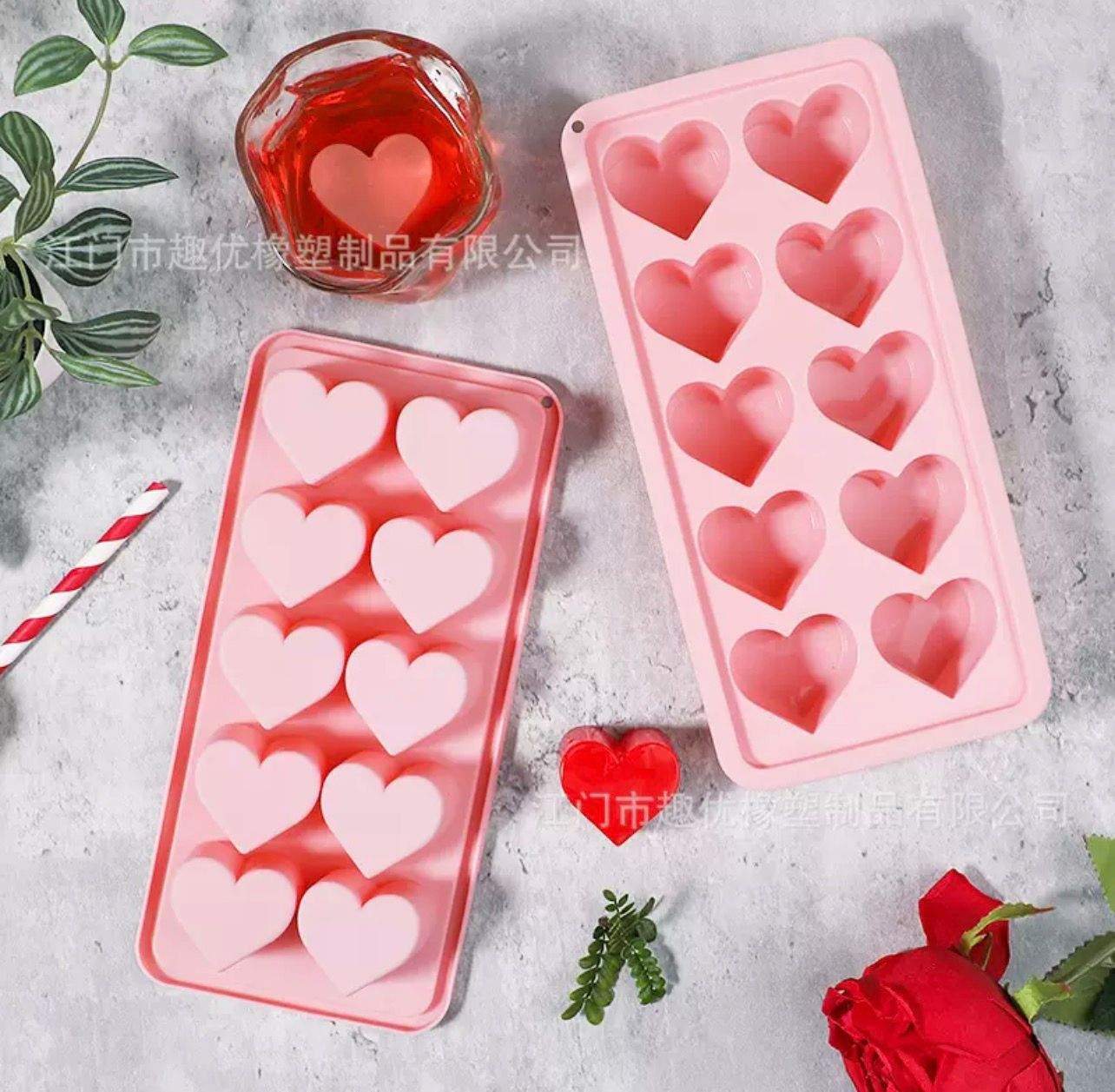 Molde Corazon x 10 cod 474