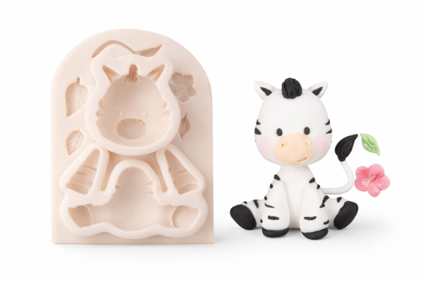 Molde con forma de Cebra Nº 362