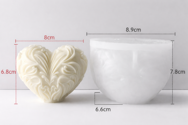 💖✨ Molde Corazón Grande Cod. 399 💫