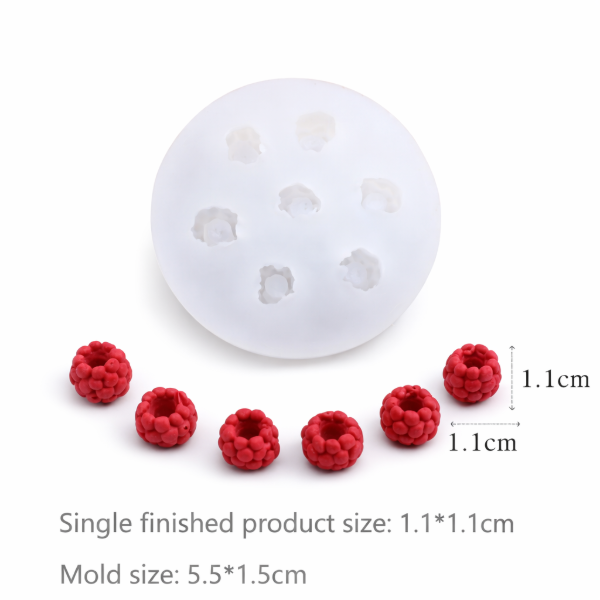 🍓 Molde con forma de frambuesa – Cod. 429 🍓