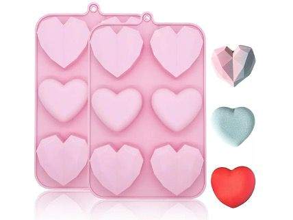 Molde Corazon Diamante cod 475