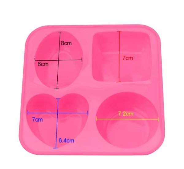 Molde para Jabones con Formas Nº 344