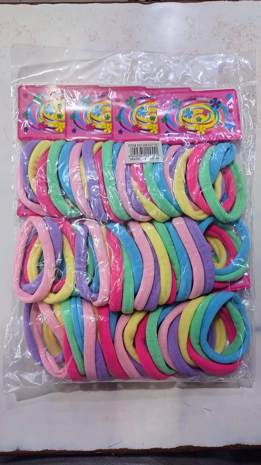 🌸 Docena de Coleros Grandes Colores Pasteles 🌸