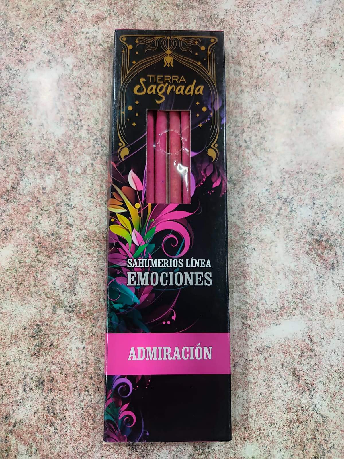 🌿 Sahumerios Tierra Sagrada – Línea Emociones (Caja x5 varillas) 🌿