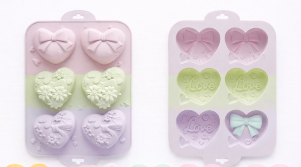 💖✨ Molde Corazón x6 Grande Cod. 378 💕