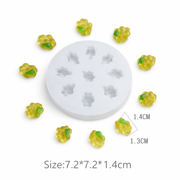 🍇 Molde con forma de uvas – Cod. 431 🍇
