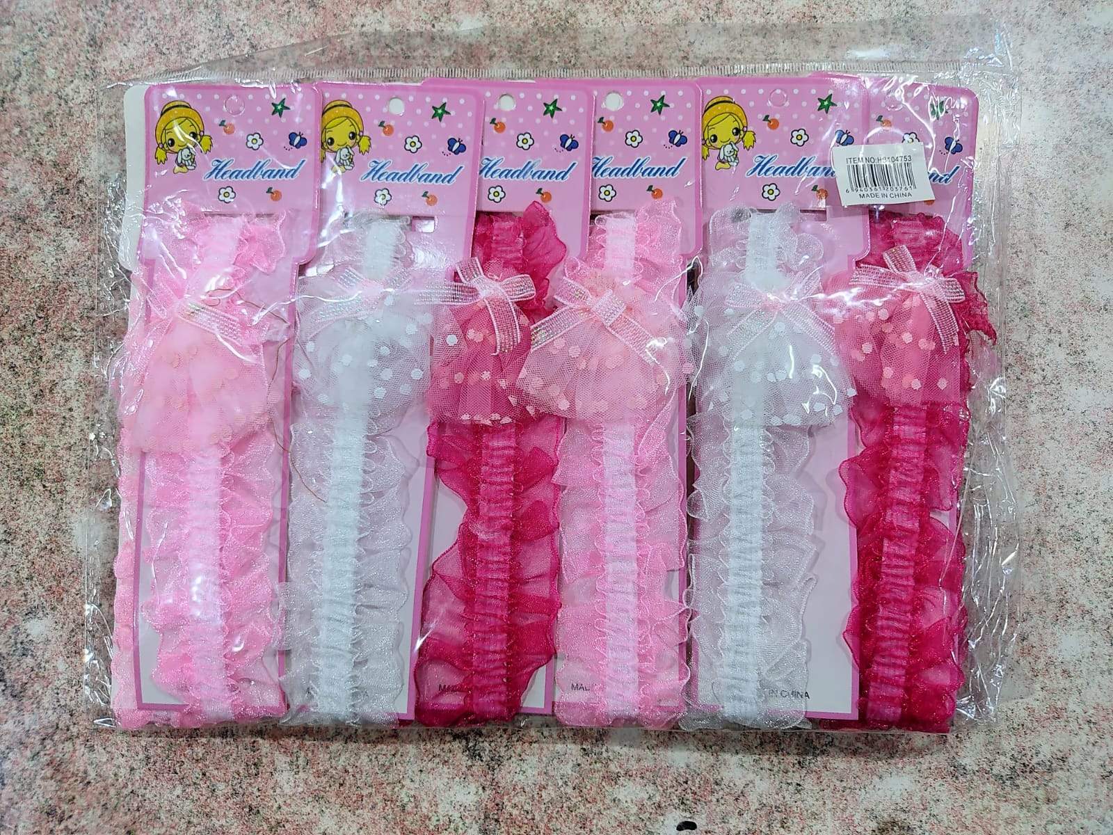 ✨ VINCHAS DE LYCRA PARA BEBÉ – PRECIO POR DOCENA ✨