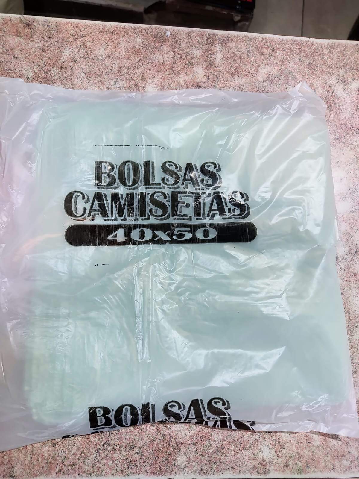 🛍️ Bolsas camiseta 40 x 50 cm (Pack x10 unidades) 🛍️