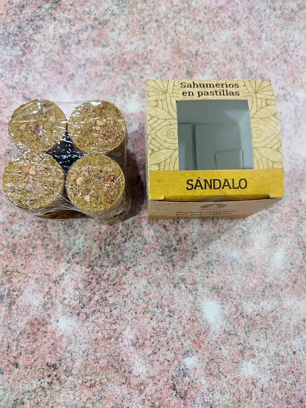 🌿 Sahumerios en Pastilla – Tierra Sagrada (Pack x12 pastillas) 🌿