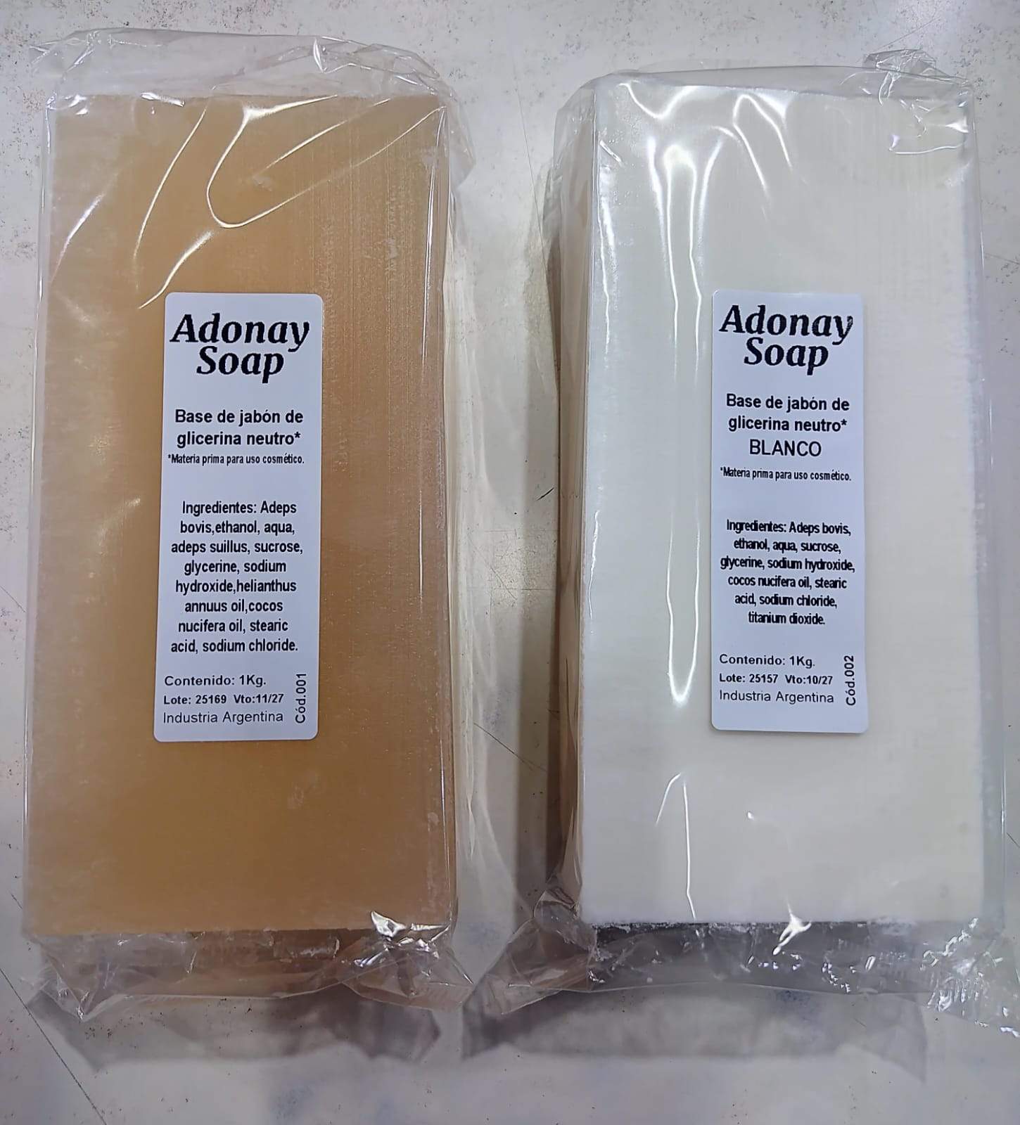 🧼 Jabón de Glicerina Adonay