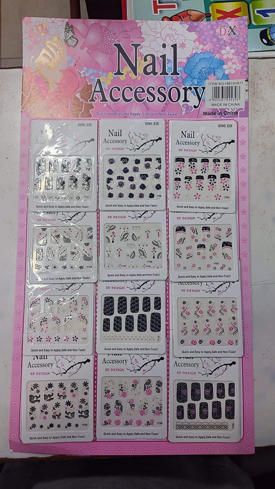 💅 Pack de Stickers para Uñas x12 Blisters 💅