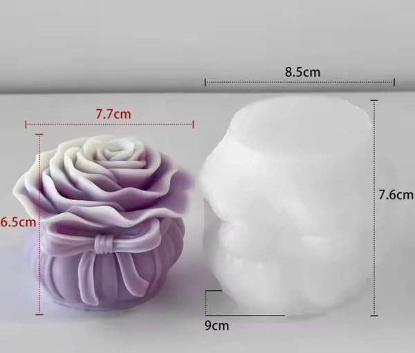 molde con forma de Rosa Nº 354