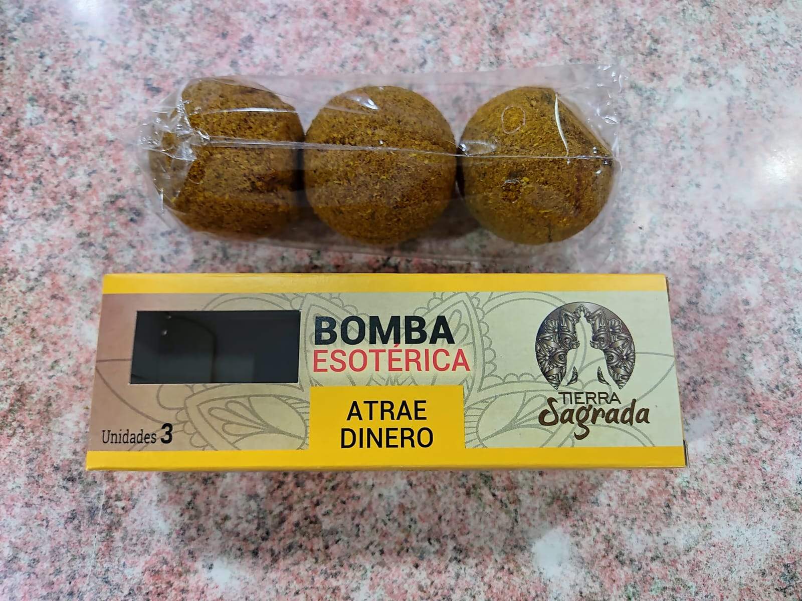 🌟 Esferas Tierra Sagrada (Caja x3 unidades) 🌟