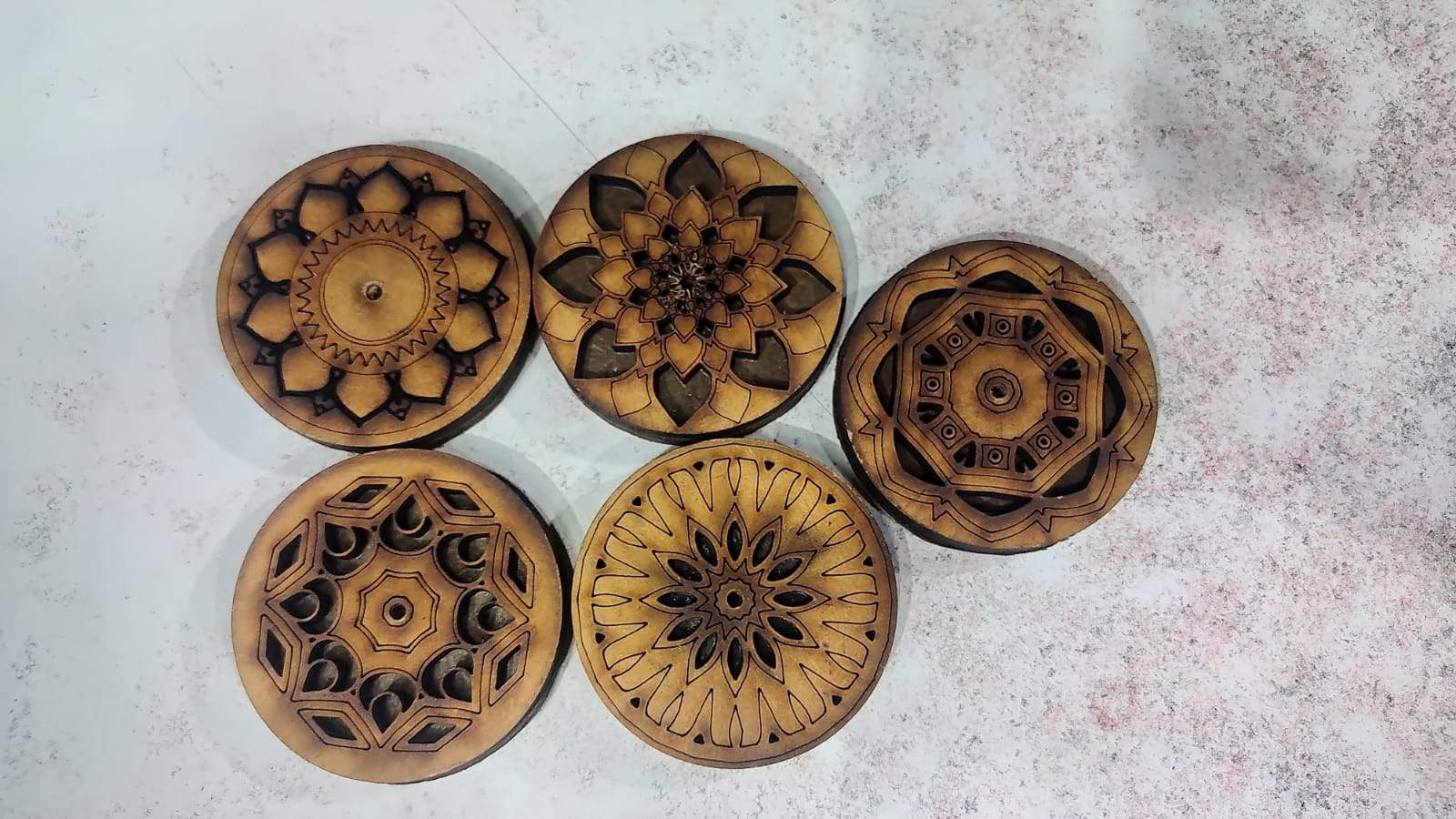 🧘‍♀️🌿🔥Porta Sahumerio Mandala Artesanal 🔥🌿🧘‍♀️